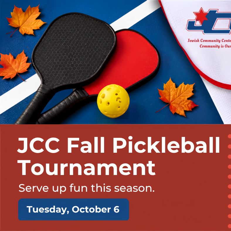 Fall 2026 JCC Pickleball Tournament - logo
